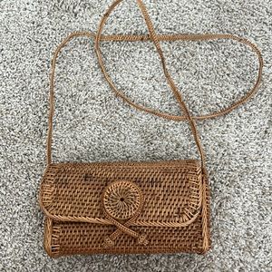 Wicker purse
